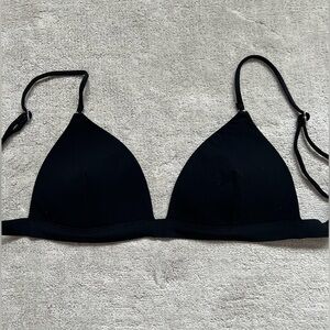 Zimmermann Black Bikini Top